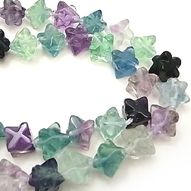 フローライト(Fluorite)金平糖/マルカバスタービーズ