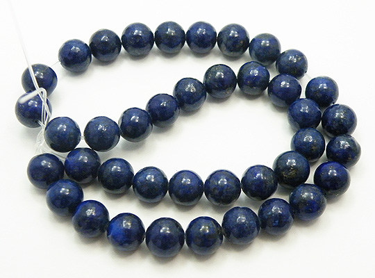 ラピスラズリ(Lapis lazuli) 丸玉ビーズ