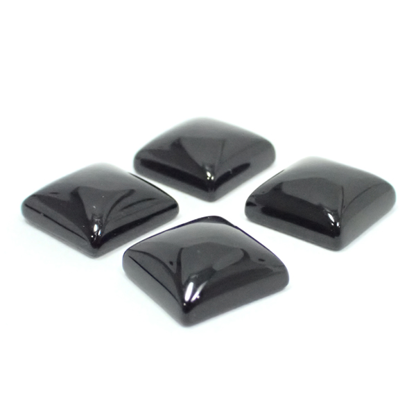 オニキス/スクエアカボション 天然石 ルース