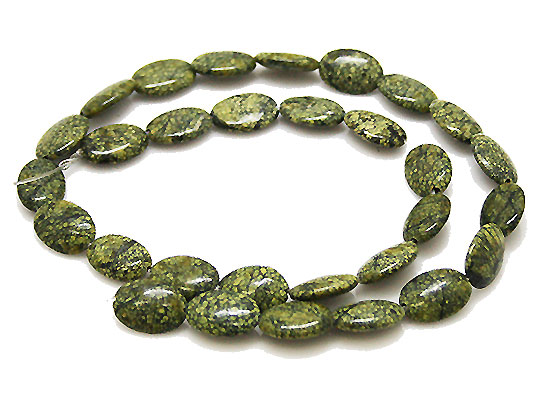 スネークスキンジャスパー(Snake Skin Jasper)オーバルビーズ