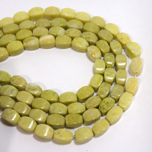 レモンジェイド(Lemon Jade)タンブルカットビーズ