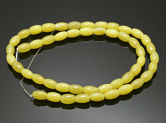 イエロージェイド(Yellow jade)ライスビーズ