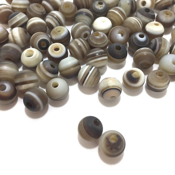 天然石パーツ/アンティークガラスビーズ(Antiqueglass beads)
