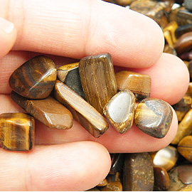 タイガーアイ(tiger eye)穴なしさざれチップ