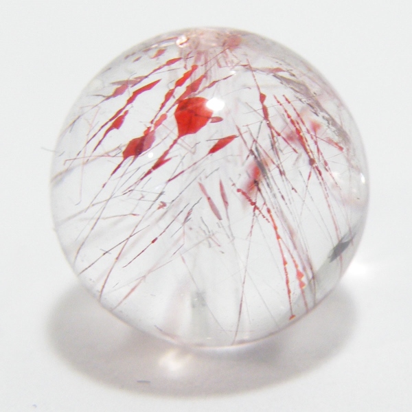 レピドクロサイトインクォーツ(Lepidocrocite in quartz)