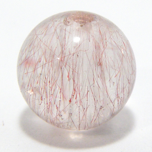 レピドクロサイトインクォーツ(Lepidocrocite in quartz)