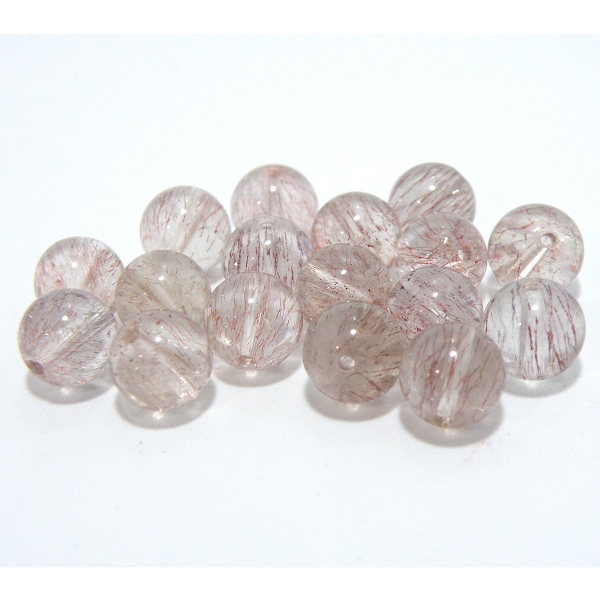 レピドクロサイトインクォーツ(Lepidocrocite in quartz)