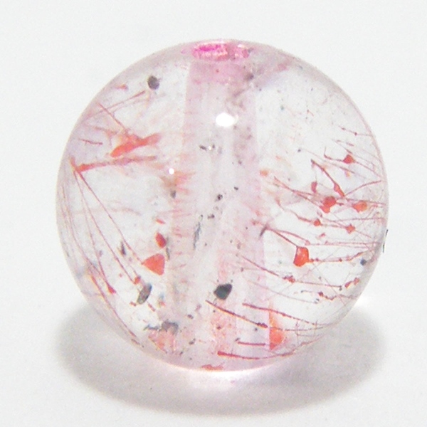 レピドクロサイトインクォーツ(Lepidocrocite in quartz)