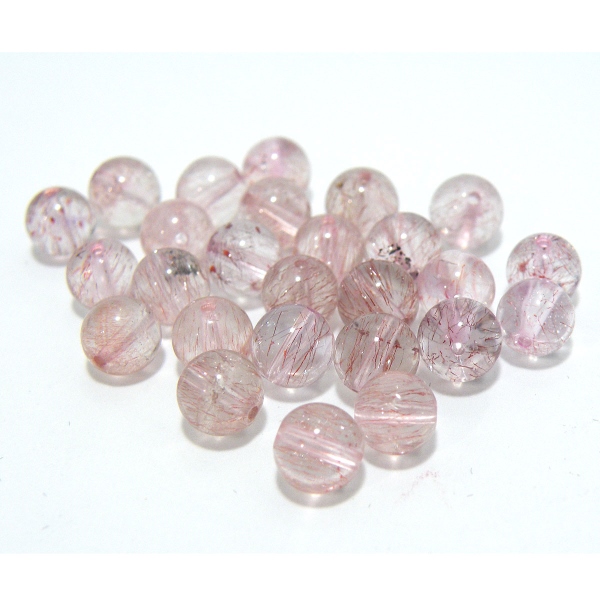 レピドクロサイトインクォーツ(Lepidocrocite in quartz)