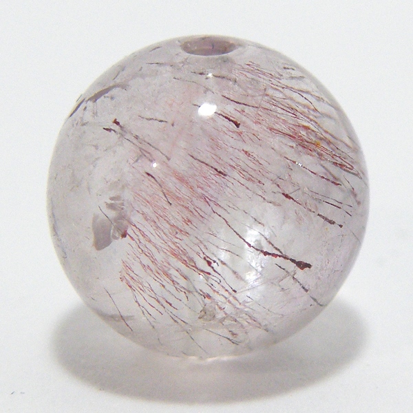 レピドクロサイトインクォーツ(Lepidocrocite in quartz)