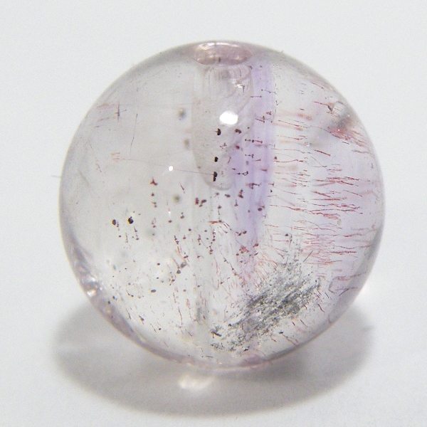レピドクロサイトインクォーツ(Lepidocrocite in quartz)
