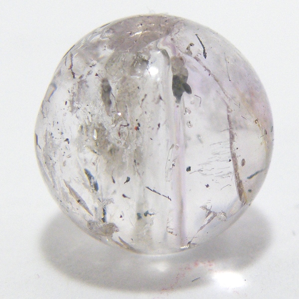 レピドクロサイトインクォーツ(Lepidocrocite in quartz)