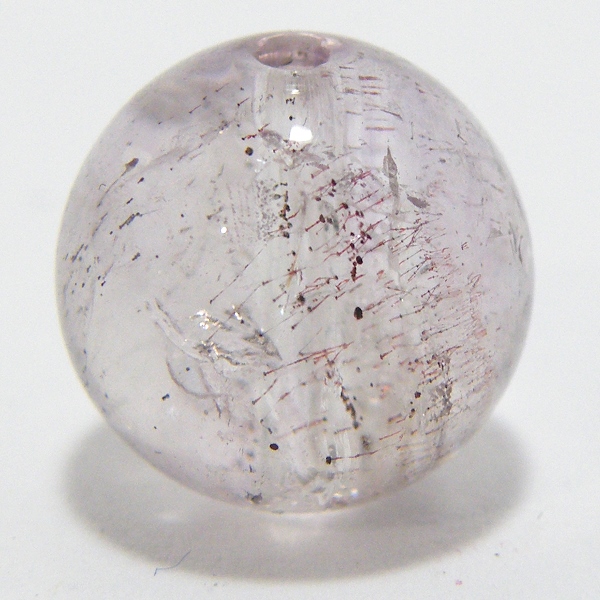 レピドクロサイトインクォーツ(Lepidocrocite in quartz)