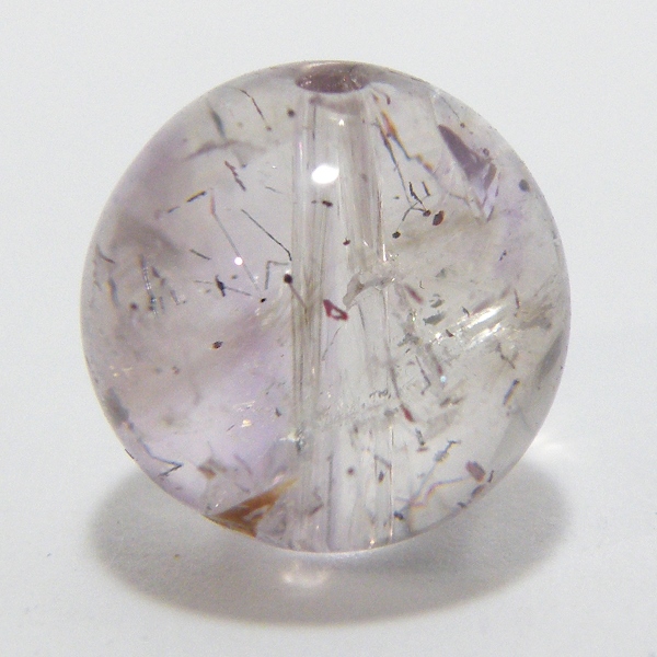 レピドクロサイトインクォーツ(Lepidocrocite in quartz)