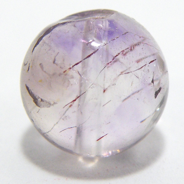 レピドクロサイトインクォーツ(Lepidocrocite in quartz)
