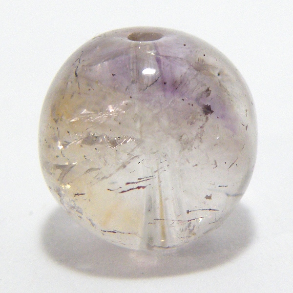 レピドクロサイトインクォーツ(Lepidocrocite in quartz)