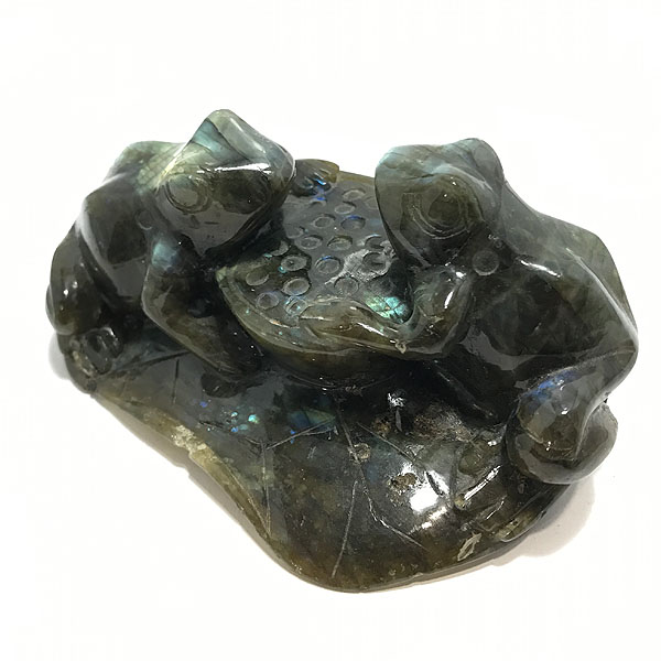 ラブラドライト(Labradorite) かえる/蛙/カエル
