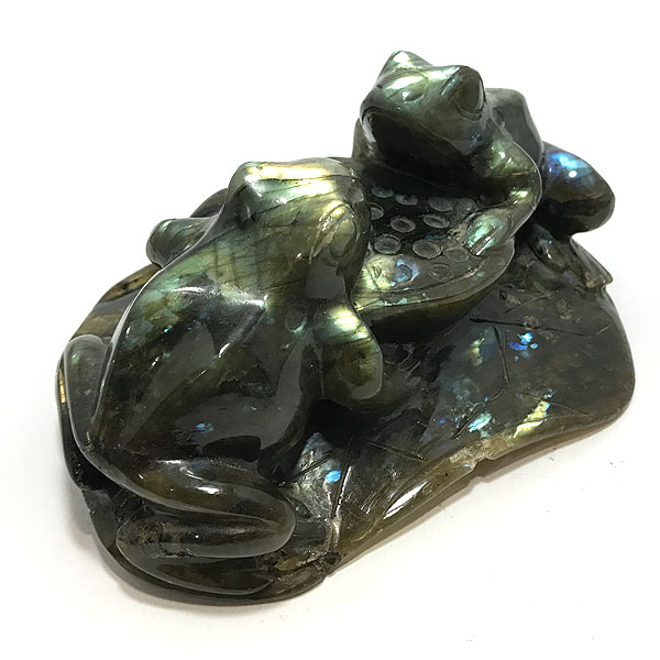 ラブラドライト(Labradorite) かえる/蛙/カエル