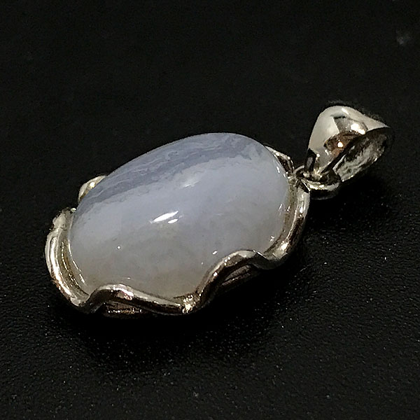 ブルーレースアゲート(Bluelace agate)アクセサリー