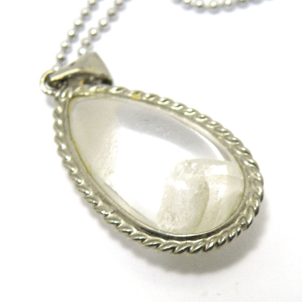 ガーデンクォーツ(Garden quartz)/合金アクセサリー