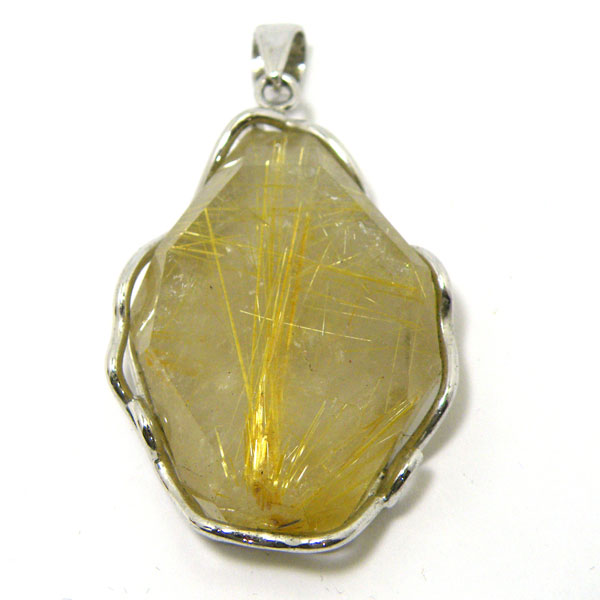 ルチルクォーツ(Rutile quartz)/SV925アクセサリー