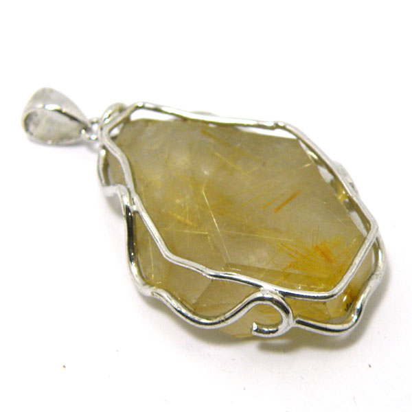 ルチルクォーツ(Rutile quartz)/SV925アクセサリー