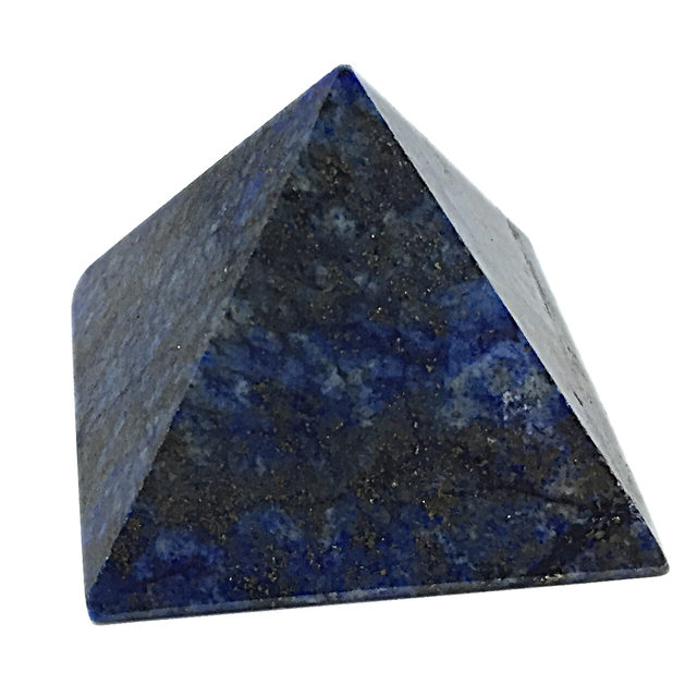ラピスラズリ染め(Lapis Lazuri Dyed)ピラミッド原石