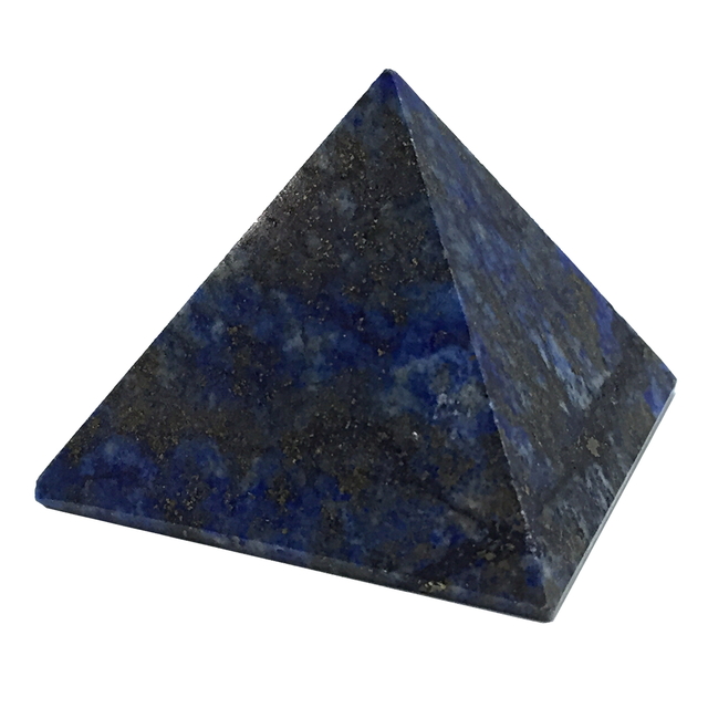 ラピスラズリ染め(Lapis Lazuri Dyed)ピラミッド原石