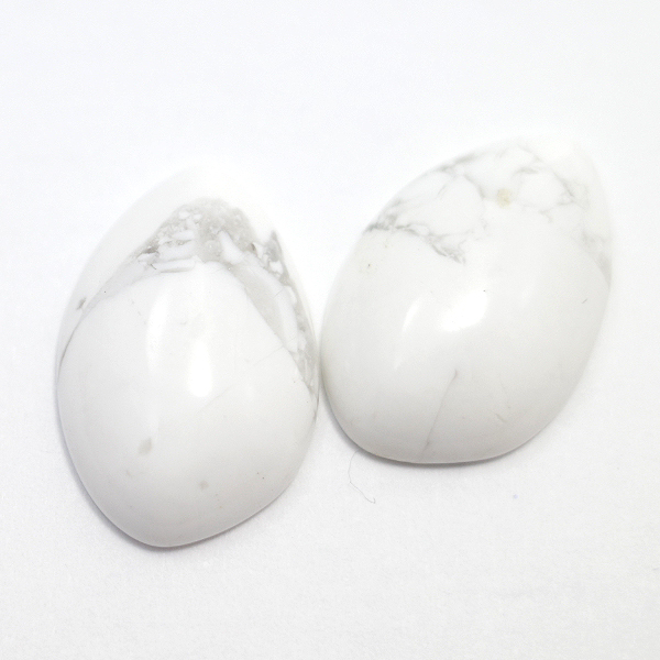 ハウライト/マグネサイト(Howlite/Magnesite) 天然石ルース限定品