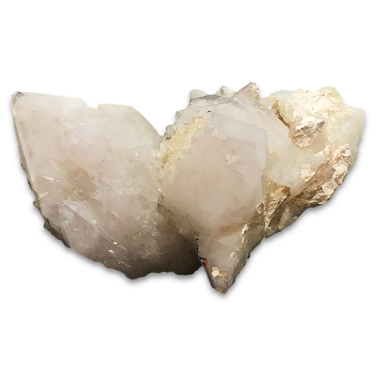 クォーツ水晶(Quartz)オレンジリバー産クラスター