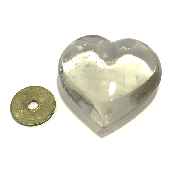 スモーキークォーツ(Smokey quartz)マダガスカル産ハート原石
