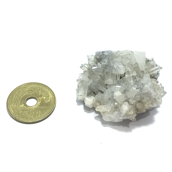 クォーツ水晶(Quartz)オレンジリバー産原石/クラスター
