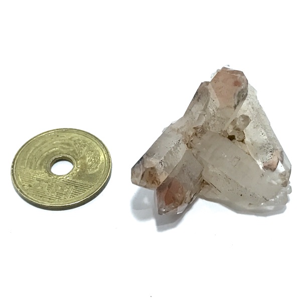クォーツ水晶(Quartz)オレンジリバー産原石/クラスター