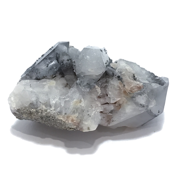 ヘマタイトオンクォーツ(Hematite on quartz)原石