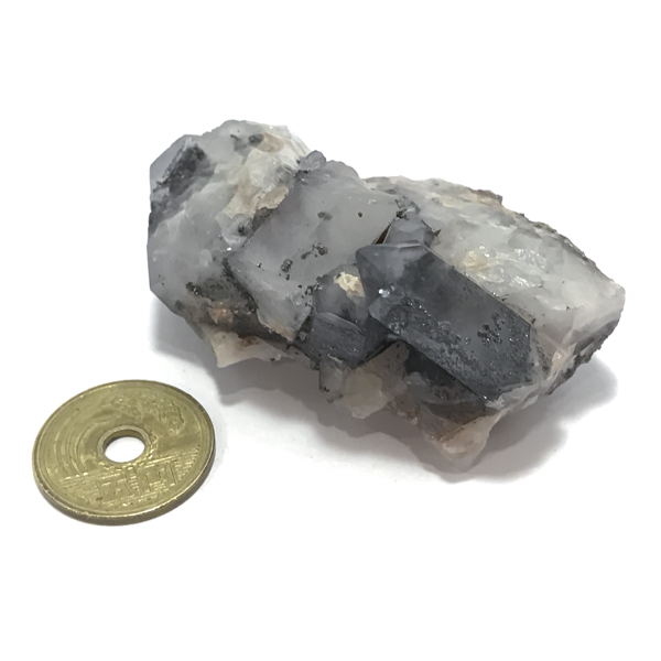 ヘマタイトオンクォーツ(Hematite on quartz)原石