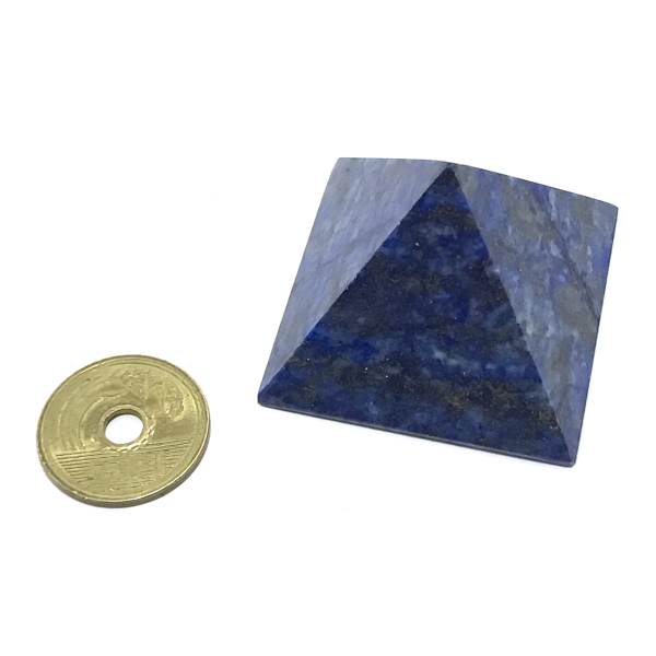 ラピスラズリ染め(Lapis Lazuri Dyed)ピラミッド原石