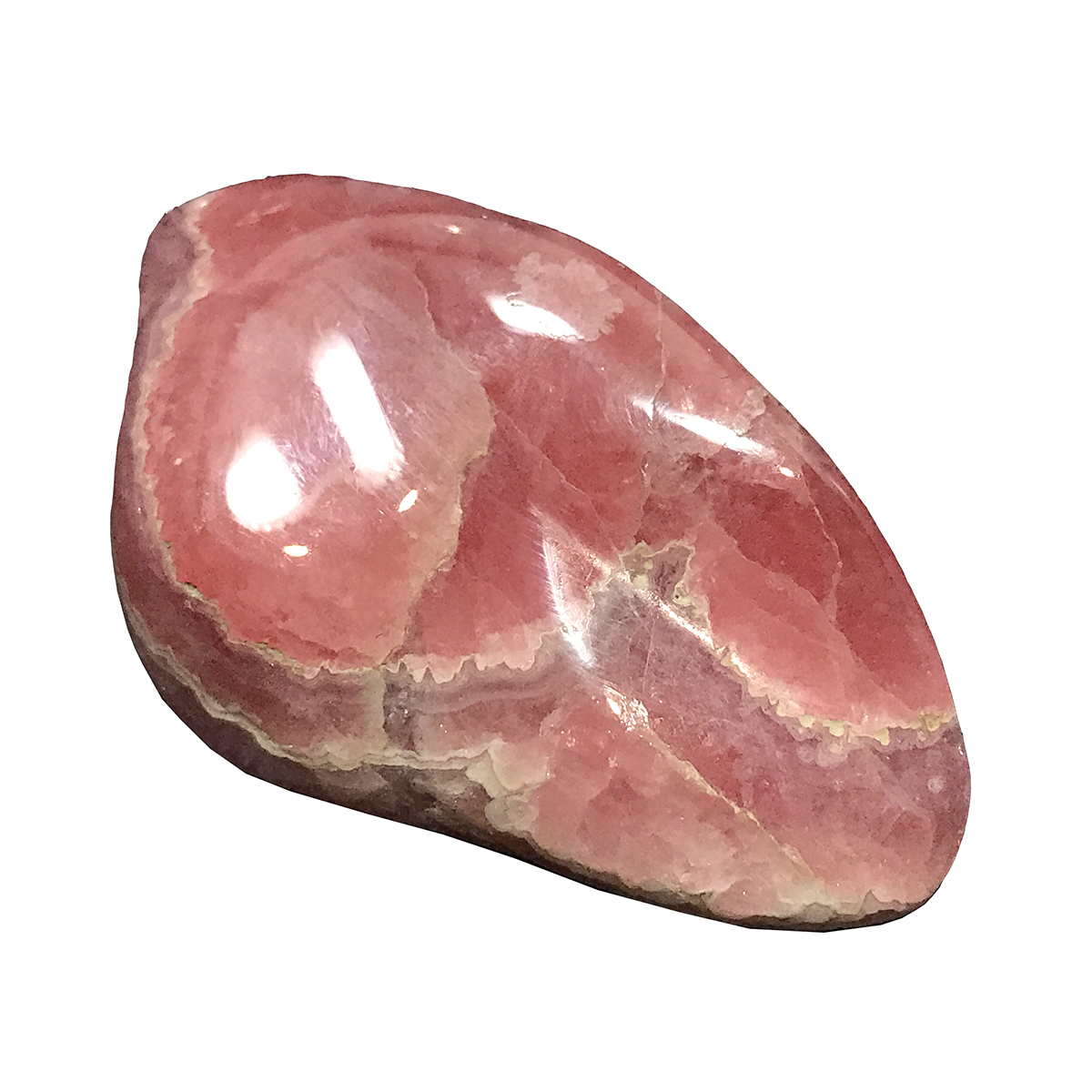 ロードクロサイト/インカローズ(Rhodochrosite)タンブル型原石