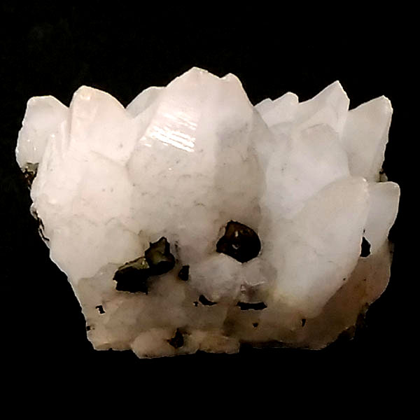 クォーツ水晶(Quartz)/パイライト(Pyrite)原石/クラスター