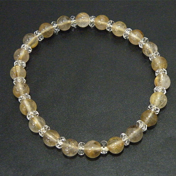 ルチルクォーツ(Rutile quartz)/クォーツ水晶(Quartz)アクセサリー