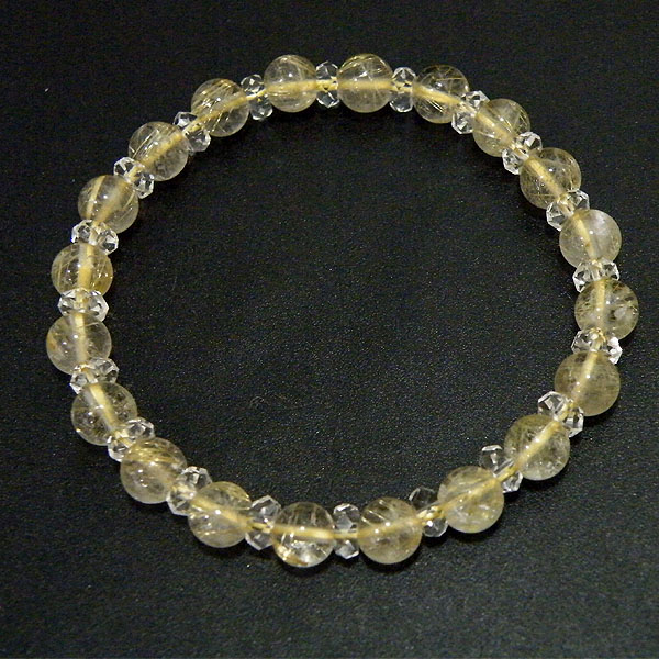 ルチルクォーツ(Rutile quartz)/クォーツ水晶(Quartz)アクセサリー