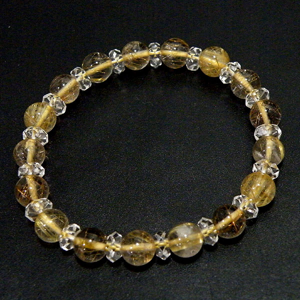 ルチルクォーツ(Rutile quartz)/クォーツ水晶(Quartz)アクセサリー