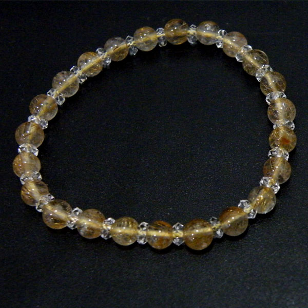 ルチルクォーツ(Rutile quartz)/クォーツ水晶(Quartz)アクセサリー