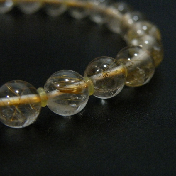 ルチルクォーツ(Rutile quartz)/クォーツ水晶(Quartz)アクセサリー