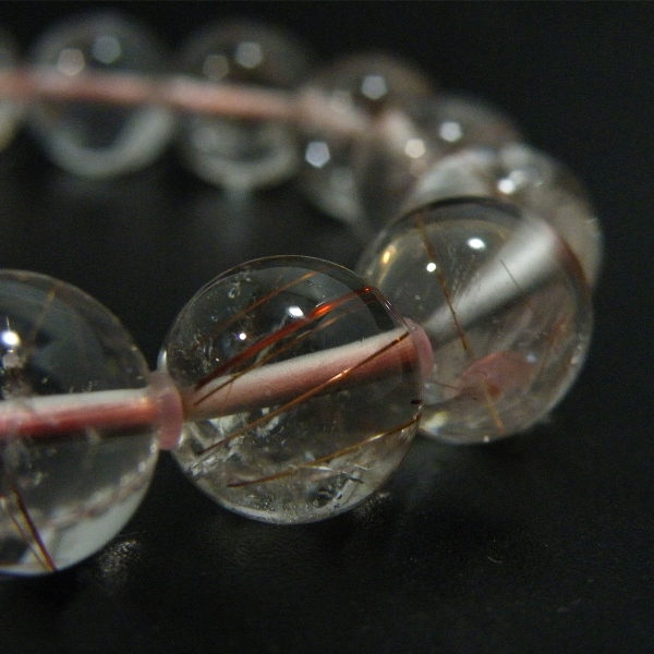 レッドルチルクォーツ(Red Rutile quartz)アクセサリー