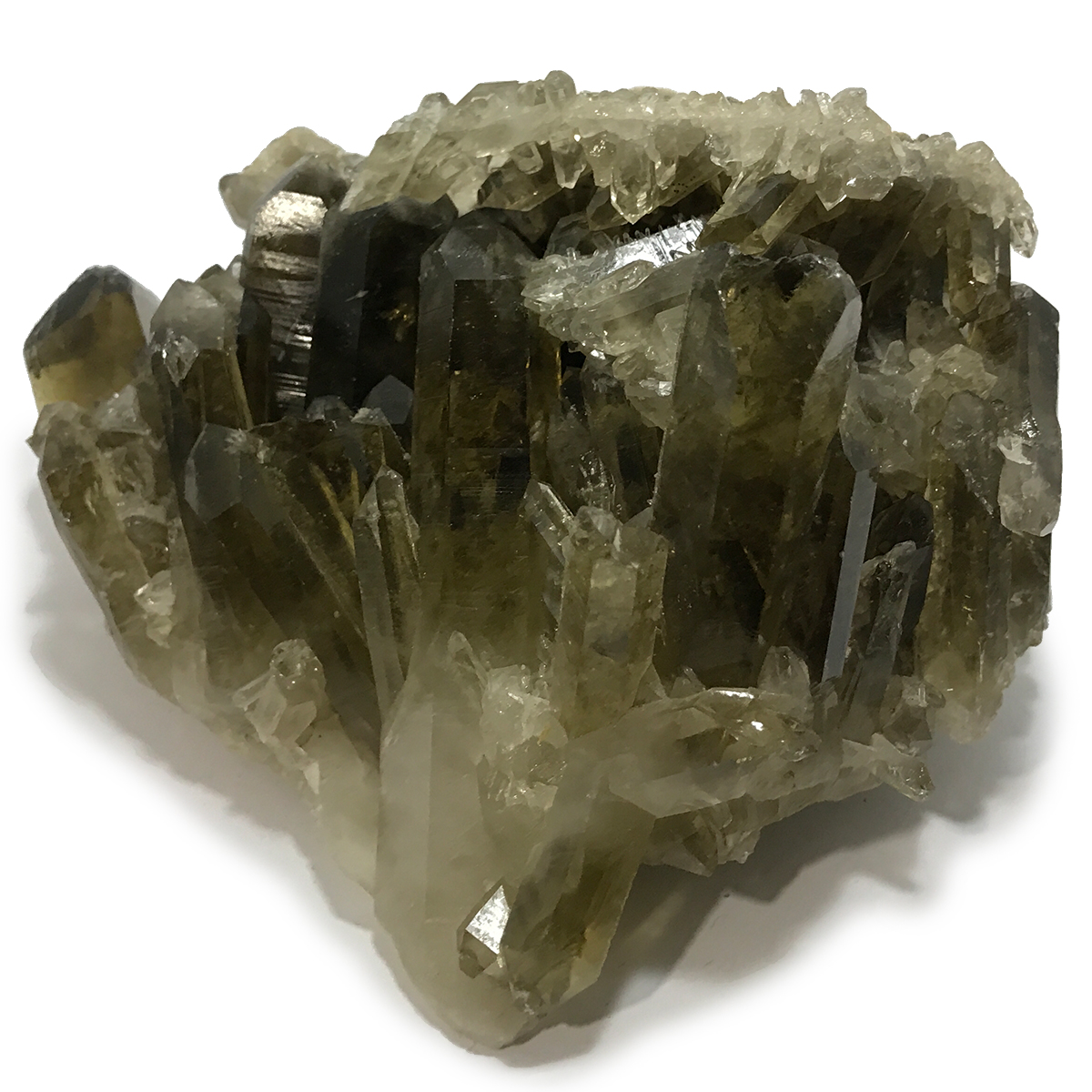 スモーキークォーツ(Smoky quartz)クラスター