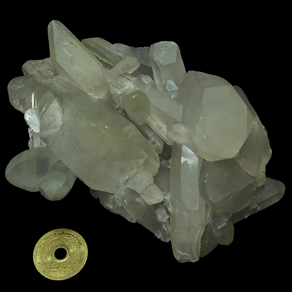 スモーキークォーツ(Smoky quartz)原石/クラスター