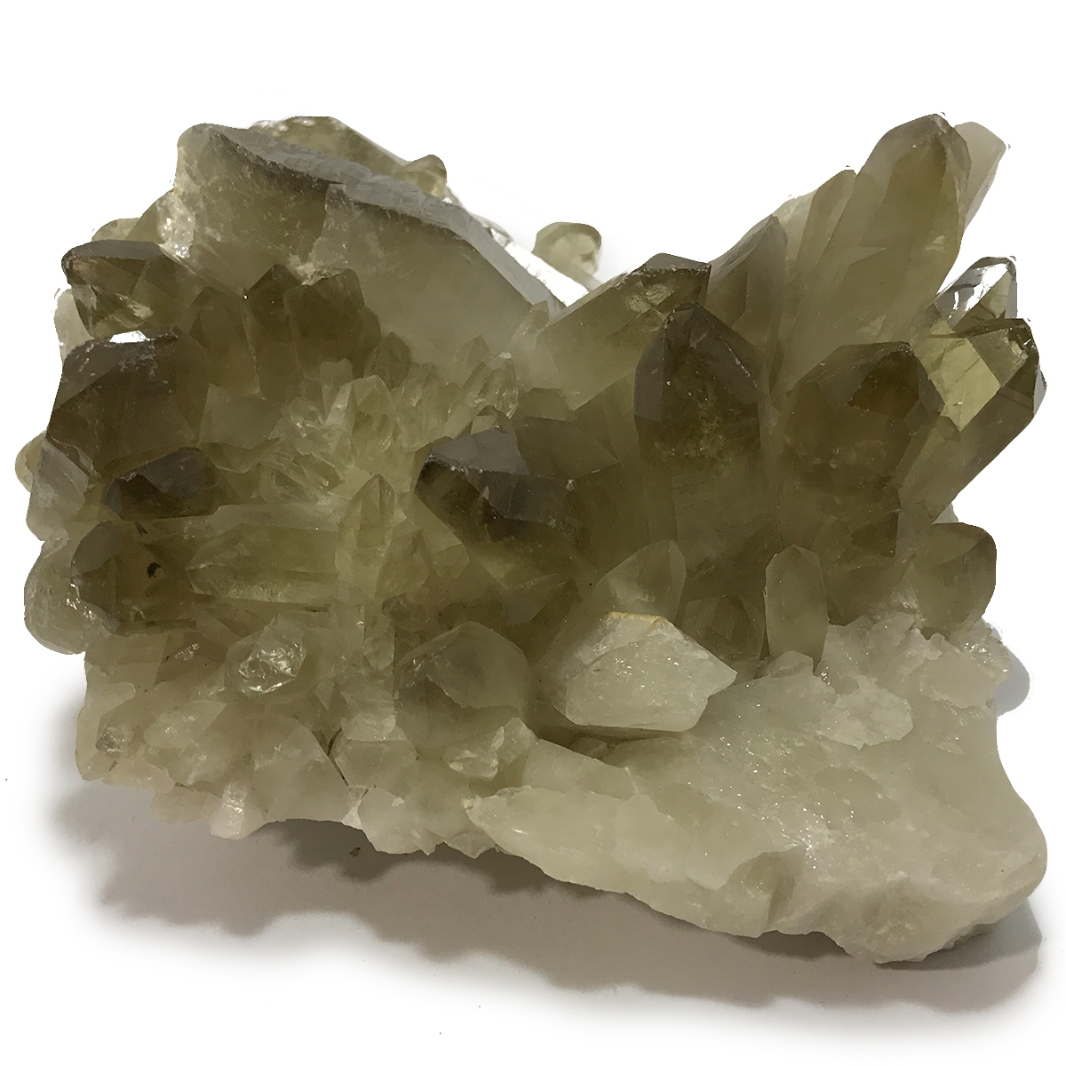 スモーキークォーツ(Smoky quartz)クラスター