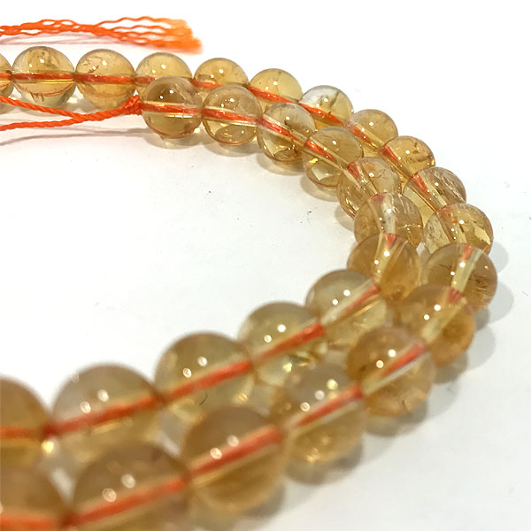 シトリン(Citrine) 天然石ビーズ 販売