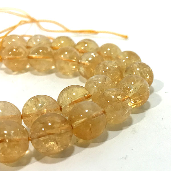 シトリン(Citrine) 天然石ビーズ 販売