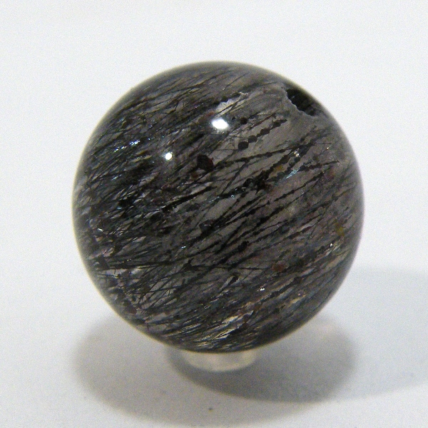 レピドクロサイトインクォーツ(Lepidocrocite in quartz)